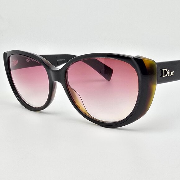 Christian Dior Summerset 2 Dark Olive Tortoise Black Sunglasses FRAME ONLY Italy
